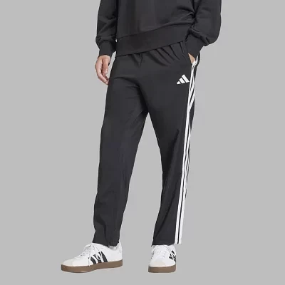 adidas Stanford Mens Big and Tall Mid Rise Straight Track Pant