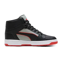 PUMA Rebound Layup Piping Mens Basketball Shoes