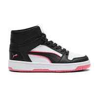 PUMA Rebound Layup Piping Womens Basketball Shoes