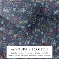 Linery Flannel Lodge Sheet Set