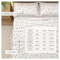 Linery Wild Lodge Flannel Sheet Set