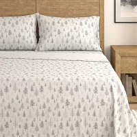 Linery Wild Lodge Flannel Sheet Set