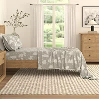 Linery Wild Lodge Flannel Sheet Set