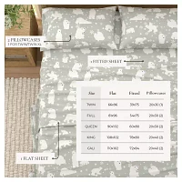 Linery Wild Lodge Flannel Sheet Set