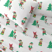 Linery Holiday Flannel Sheet Set