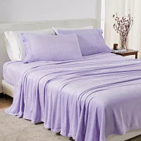 Linery Solid Plush Sheet Set