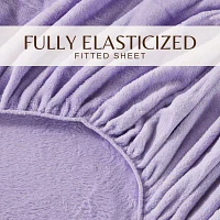 Linery Solid Plush Sheet Set