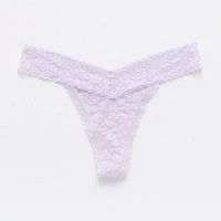 Ambrielle Everyday Lace Thong Panty