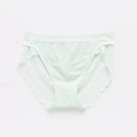 Ambrielle Seamless  Lace High Cut Panty 12p050
