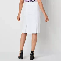Black Label by Evan-Picone Womens Suit Skirt