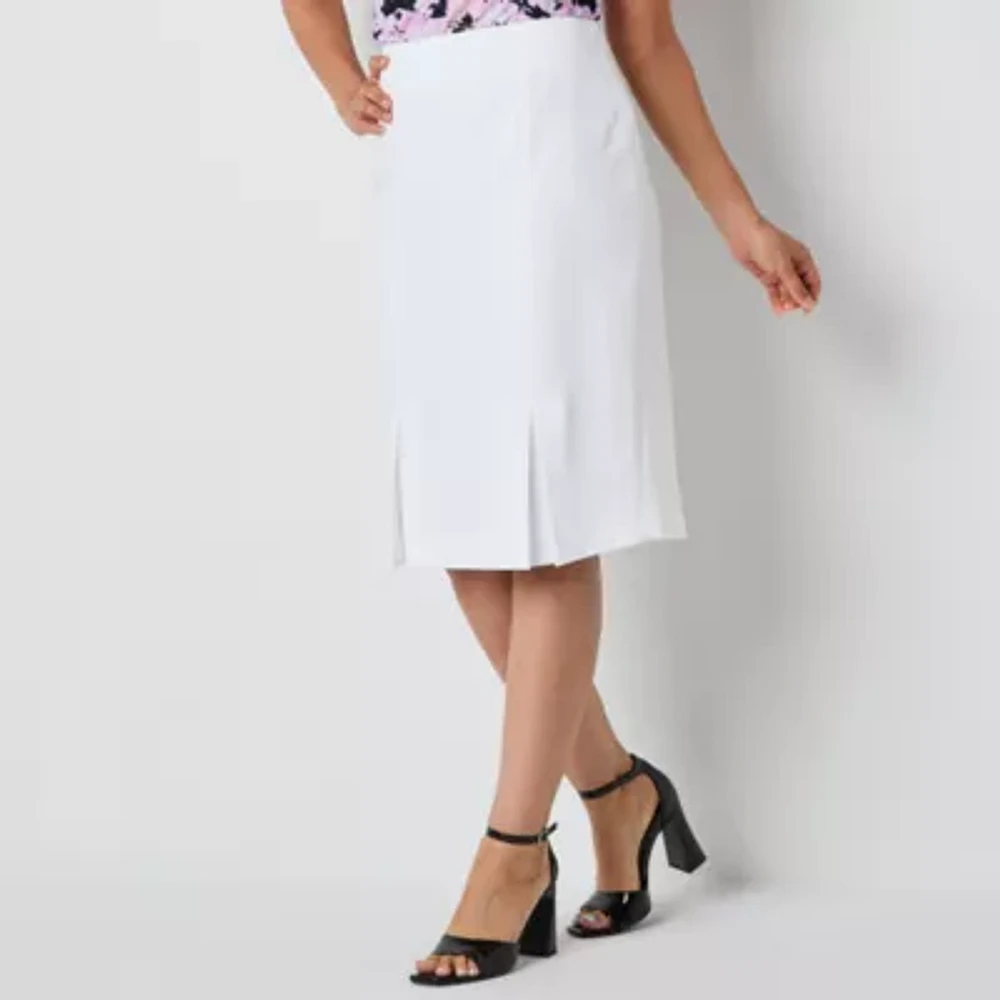 Black Label by Evan-Picone Womens Suit Skirt