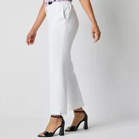 Black Label by Evan-Picone Textured Womens Straight Fit Suit Pant