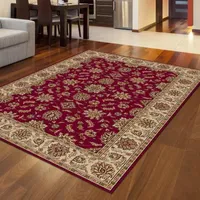 Como Kashan Traditional Oriental Indoor Rectangular Accent Rug