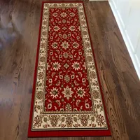 Como Kashan Traditional Oriental Indoor Rectangular Accent Rug