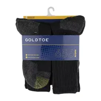 Gold Toe Work 6 Pair Crew Socks Mens