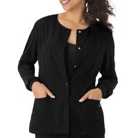 Jockey 2356 Snap Front Womens Scrub Jacket