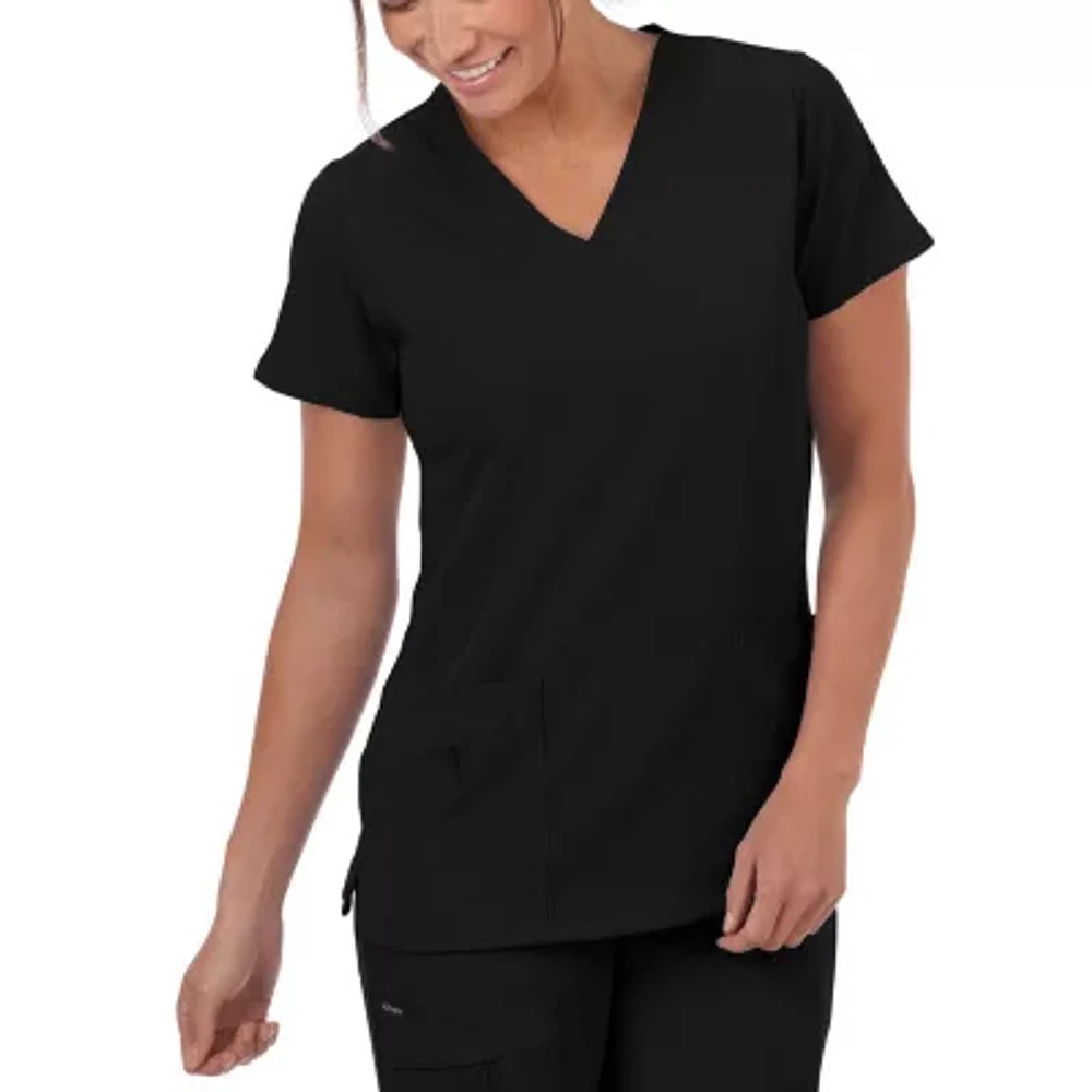 Jockey 2206 Womens V Neck Short Sleeve Scrub Top