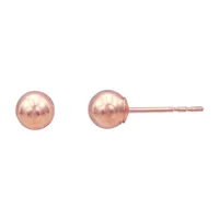 Toc 10K Rose Gold 5mm Ball Stud Earrings