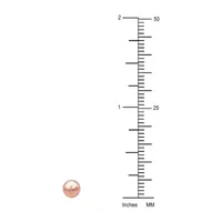 Toc 10K Rose Gold 5mm Ball Stud Earrings