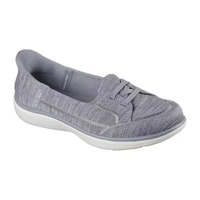 Skechers Hands Free Slip-Ins Womens On The Go Flex Radiant Dreaming-Wide Width Slip-On Shoe