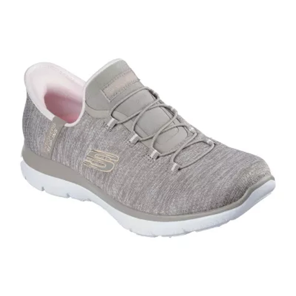 Skechers Womens Summits Everyday Set Slip-On Walking Shoes
