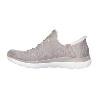 Skechers Womens Summits Everyday Set Slip-On Walking Shoes
