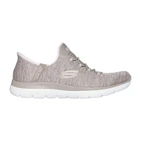 Skechers Womens Summits Everyday Set Slip-On Walking Shoes