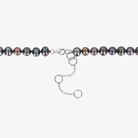Mens Black 19 Inch Strand Necklace