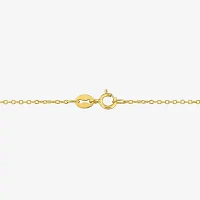 Womens Genuine White Opal 18K Gold Over Silver Butterfly Pendant Necklace