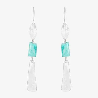 Silpada Green Amazonite Sterling Silver Earring Set