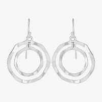 Silpada Sterling Silver Circle Drop Earrings
