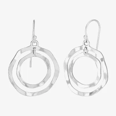 Silpada Sterling Silver Circle Drop Earrings