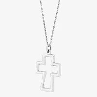 Silpada Womens Sterling Silver Cross Pendant Necklace