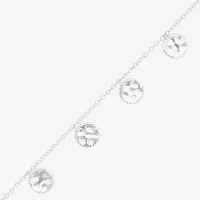 Silpada Womens Sterling Silver Round Pendant Necklace