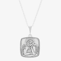 Silpada Womens Sterling Silver Square Pendant Necklace