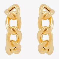 14K Gold 10mm Hoop Earrings