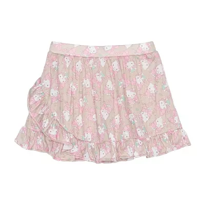 Little & Big Girls Hello Kitty Wrap Skirt