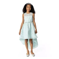 Rare Editions Big Girls Embellished Sleeveless Flower Girl Fit + Flare Dress