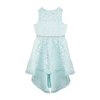 Rare Editions Big Girls Embellished Sleeveless Flower Girl Fit + Flare Dress
