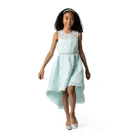 Rare Editions Big Girls Embellished Sleeveless Flower Girl Fit + Flare Dress