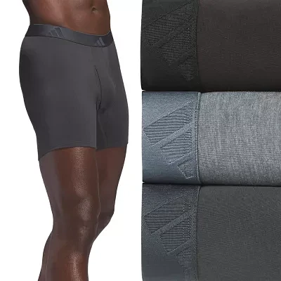 adidas Luxe Comfort Mens 3 Pack Boxer Briefs