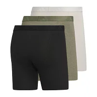 adidas Luxe Comfort Mens 3 Pack Boxer Briefs