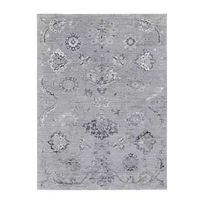 Weave and Wander Adana Damask Indoor Rectangular Area Rug