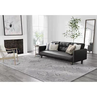 Weave and Wander Adana Damask Indoor Rectangular Area Rug