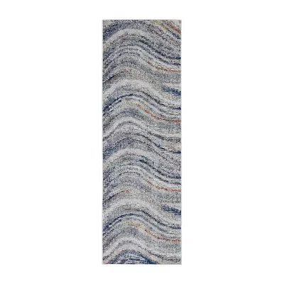 Weave and Wander Adelmo Modern Abstract Indoor Rectangular Runner