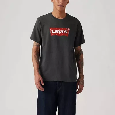 Levi's Mens Crew Neck Short Sleeve Relaxed Fit T-Shirt