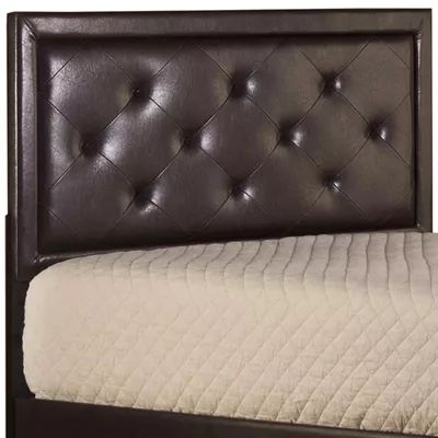 Beckett Faux Leather Tufted Headboard