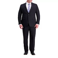 Haggar® Big and Tall Travel Performance Classic Fit Stria Suit Separate Pant