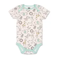 The Peanutshell Baby Unisex 5-pc. Round Neck Short Sleeve Bodysuit