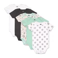 The Peanutshell Baby Unisex 5-pc. Round Neck Short Sleeve Bodysuit